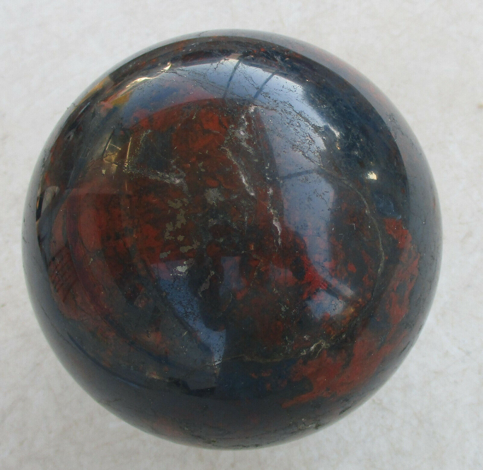 San Simeon Jasper CA Large Sphere 95mm for Home Decor or Collection 4632