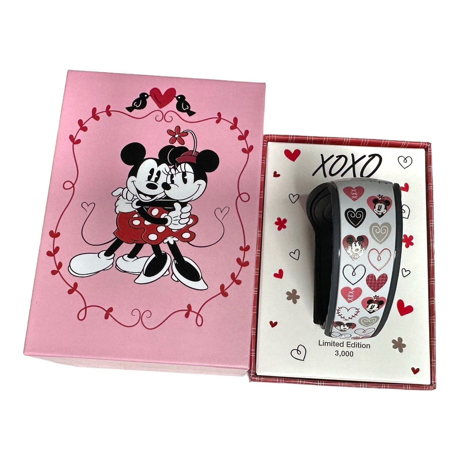 2020 Disney Parks Happy Valentine\'s Day Magic Band LE 3000