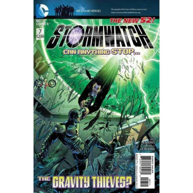 Stormwatch #7 - 2011 series DC comics NM Full description below [c 
