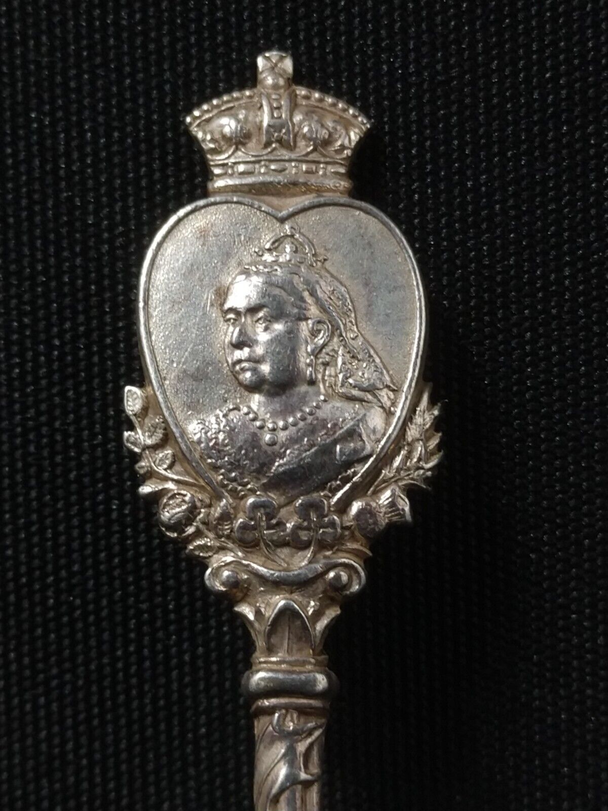 An 1896 Sterling Silver Spoon for QUEEN VICTORIA Diamond Jubilee Joseph Rodgers