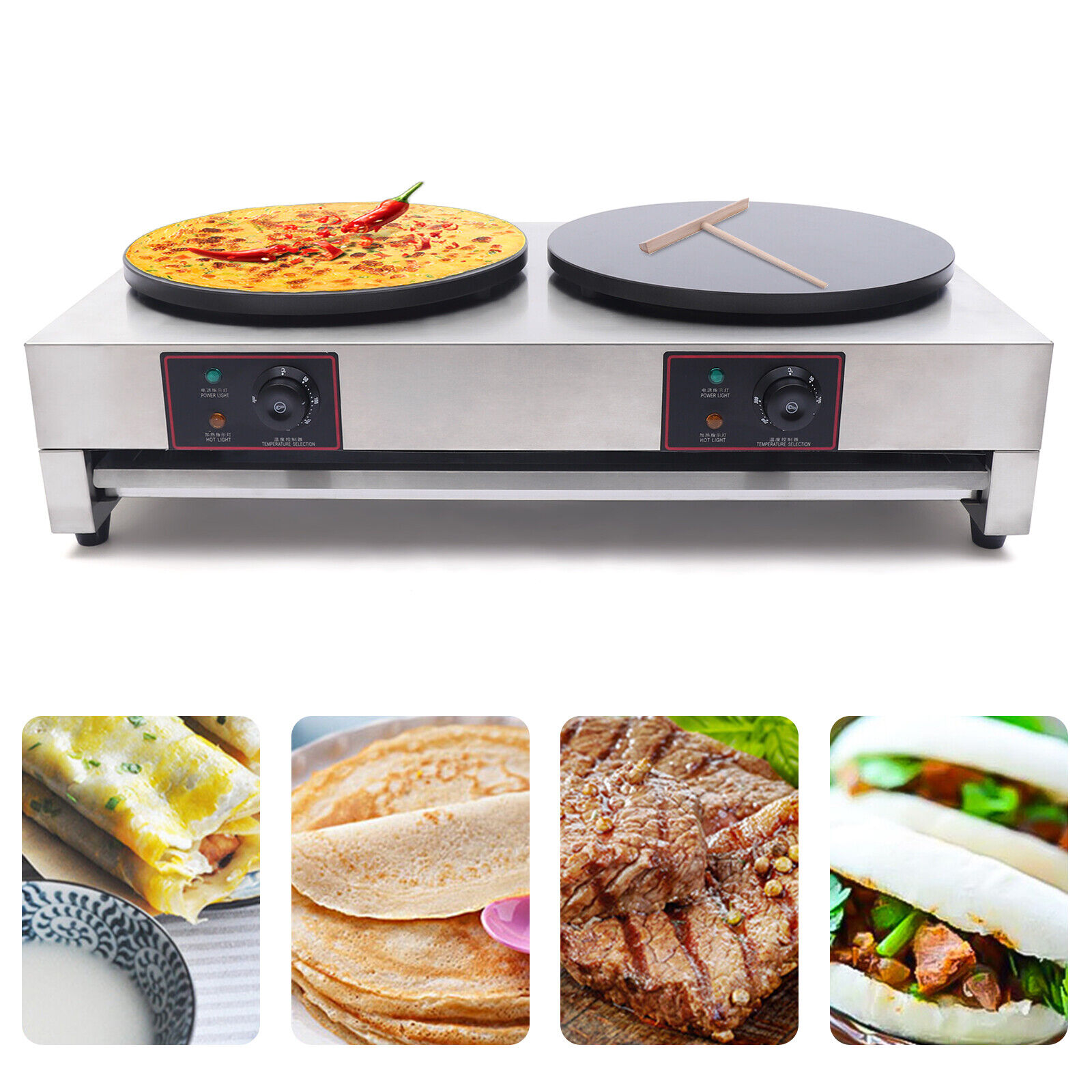Automatic Hot Plate Double Burner Commercial Portable Electric Counter top Stove