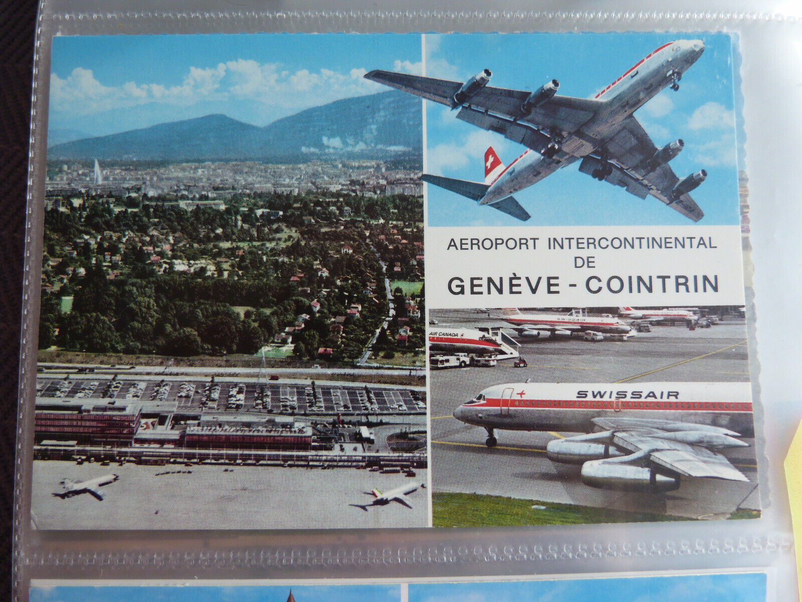 Postcard: GENEVA AIRPORT ; unposted (#80.240)