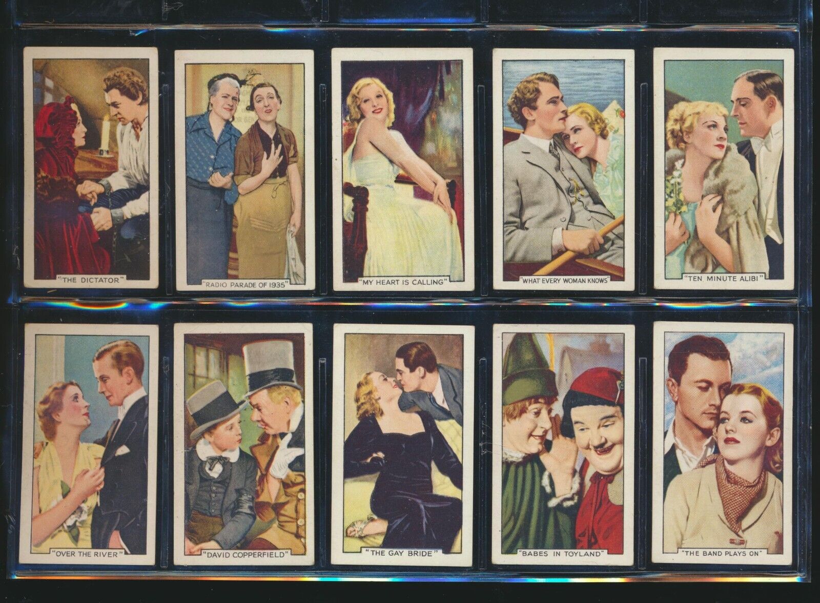 Full Set of 48 1936 Gallaher Famous Film Scenes    (Irv)