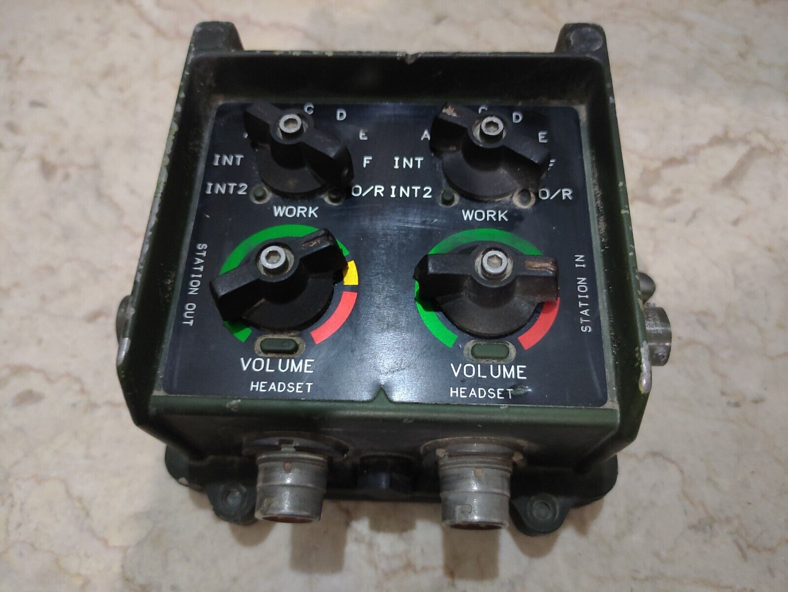 For parts VIC-3 LITE Dual Headset Intercom Control Box, for HMMW