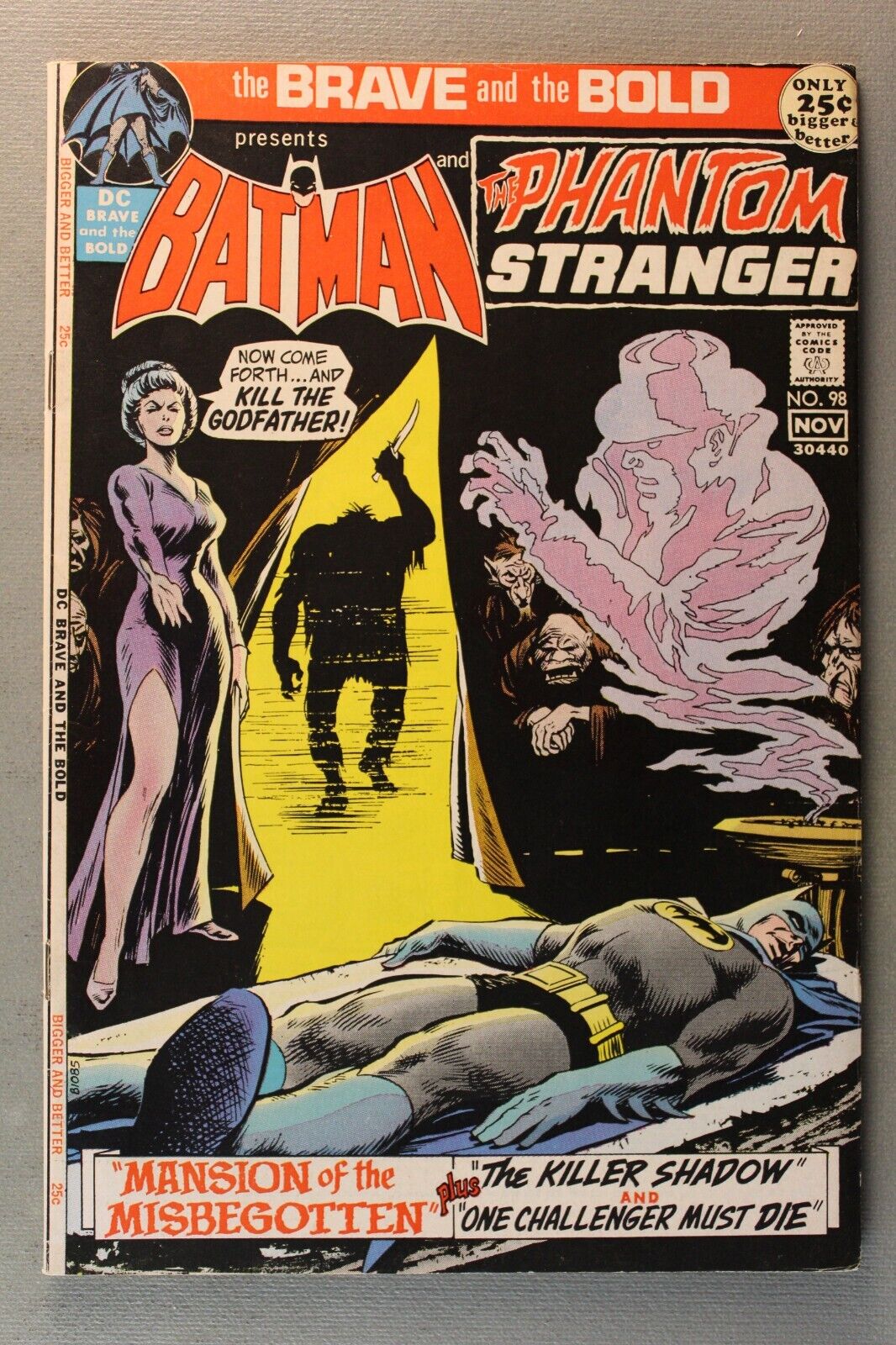The Brave and the Bold #98 Presents Batman and The Phantom Stranger *1971* Nice