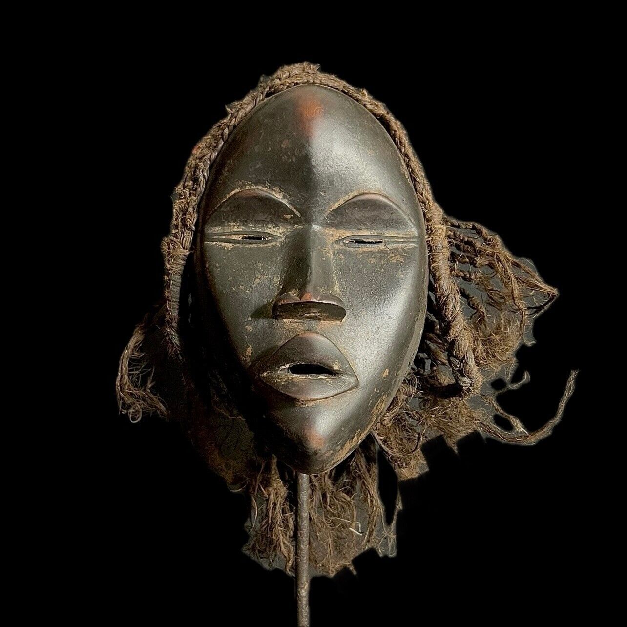 African Dan Mask wall mask Dan Mask African Tribal Art Face Mask Wood-G1759