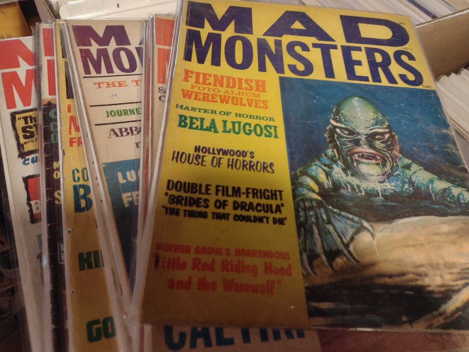 Mad Monster Magazine 2-10 Lot