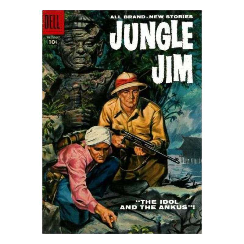 Jungle Jim (1953 series) #17 in Fine + condition. Dell comics [t 