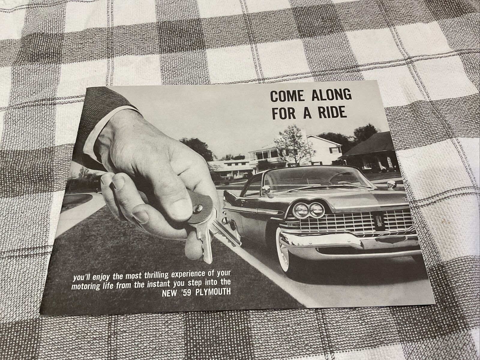 1959 Plymouth Sport Fury Sales Brochure Features 16 Pages Photos
