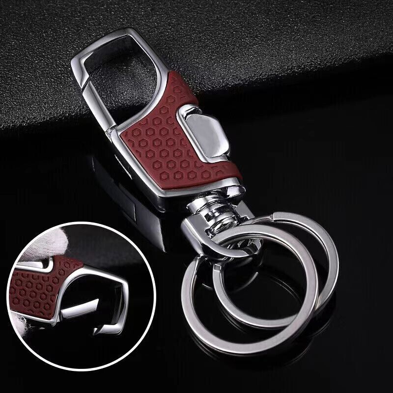 Men Creative Metal Keychain Keyfob Car Keyring Key Chain Ring Holder Zinc Alloy