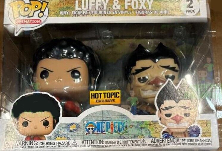 Funko POP Animation One Piece Luffy & Foxy 2-pack  EXCLUSIVE (PRE-ORDER)