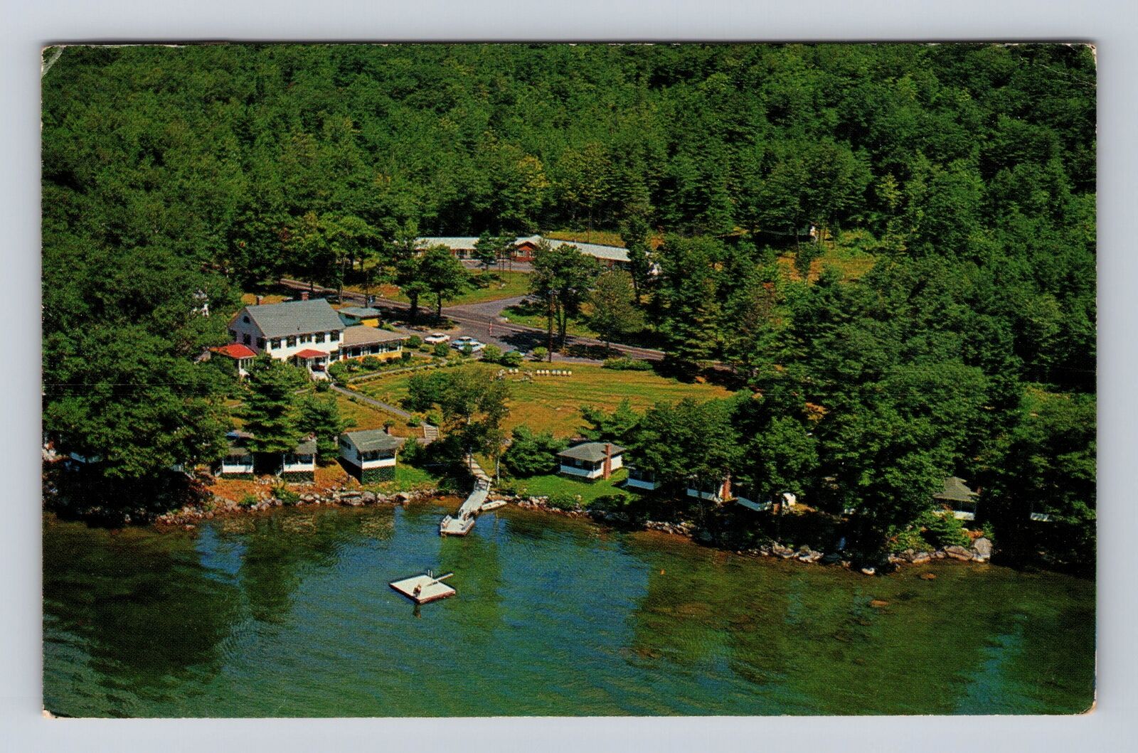 Bridgewater NH-New Hampshire, Whip-O-Will Motel, Vintage c1974 Souvenir Postcard