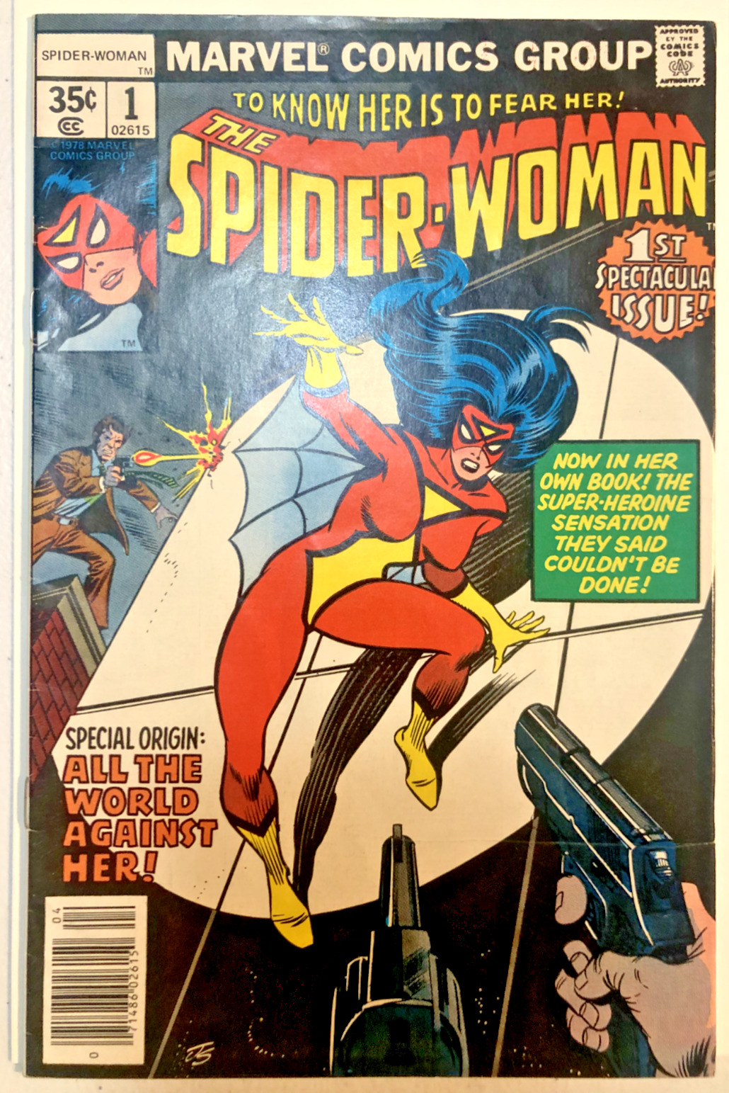 Spider-Woman #1 Marvel Comics April 1978 Vintage Bronze Age Very Nice Condition