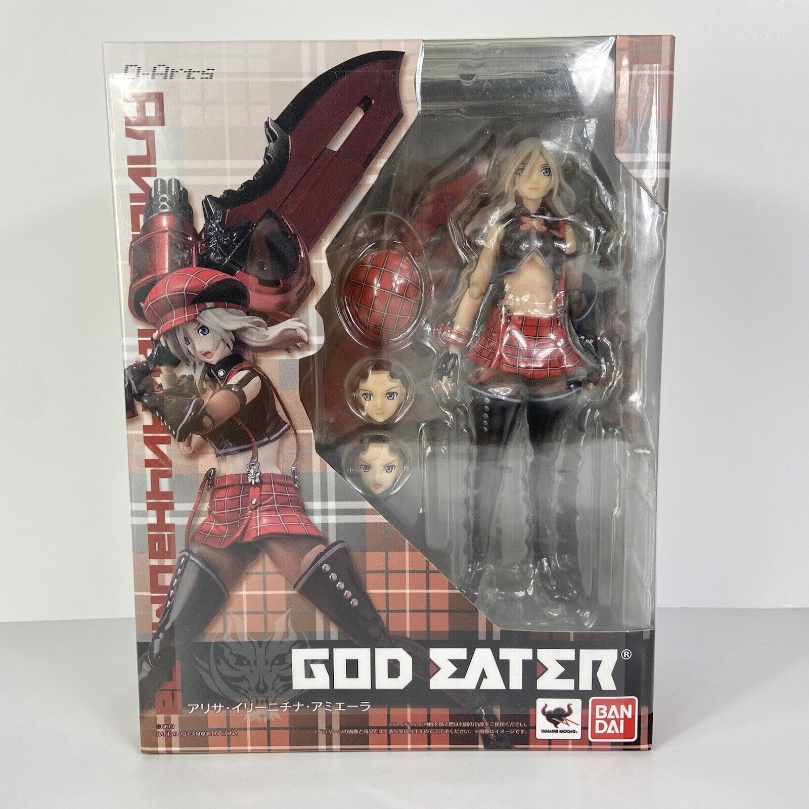 D-Arts God Eater Arisa Irinichina Amiera Sword Figure Bandai NEW SEALED