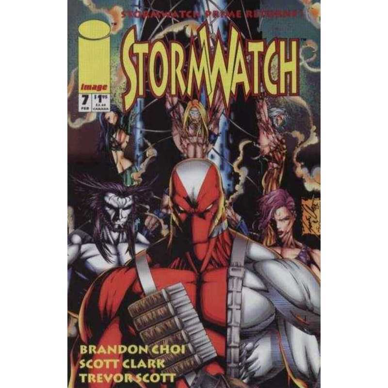 Stormwatch #7  - 1993 series Image comics NM Full description below [h*