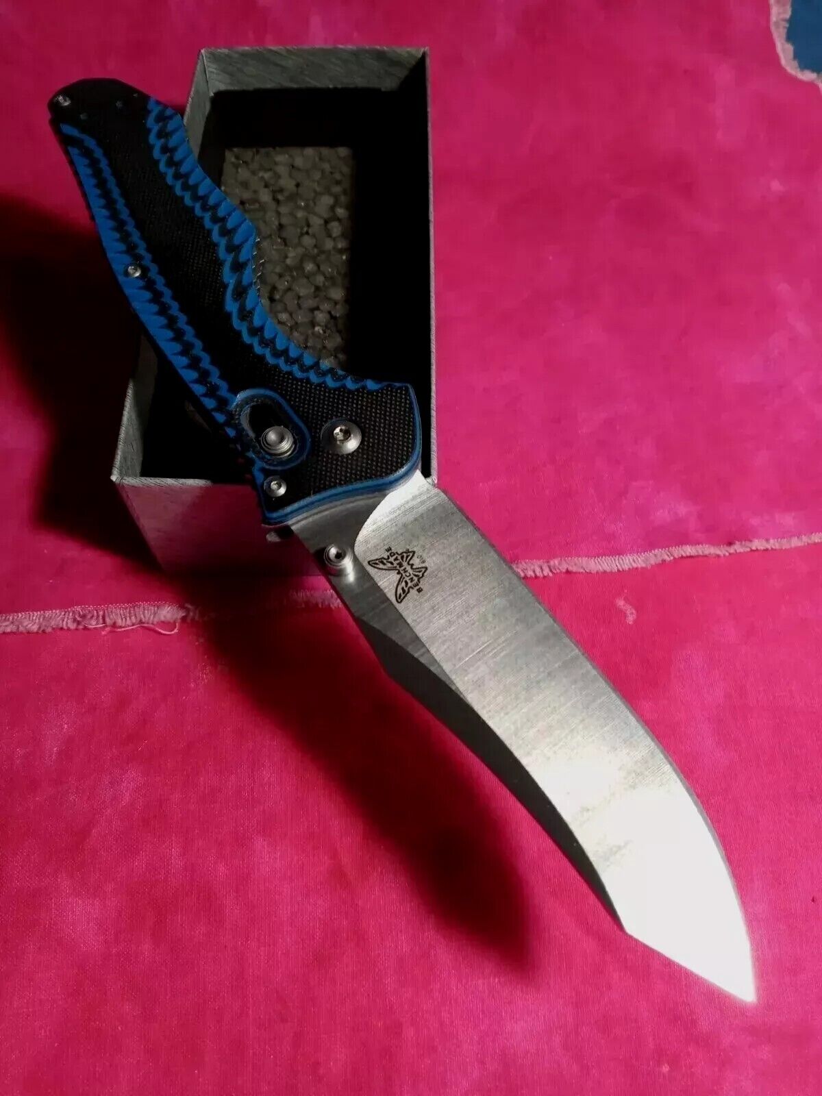 🌠RARE🌠Benchmade🦋 810-1401 ✨(CONTEGO) 'Exclusive' 💫'Kniveworks'💫 M390/G10.🎁