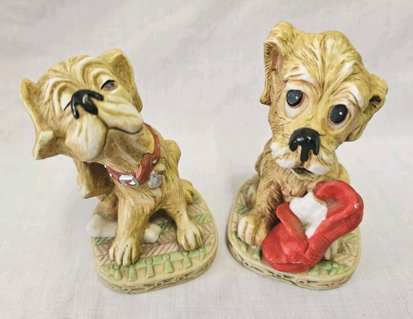 Vintage Pair of Lefton Terrier Dog Figurines ~ 4