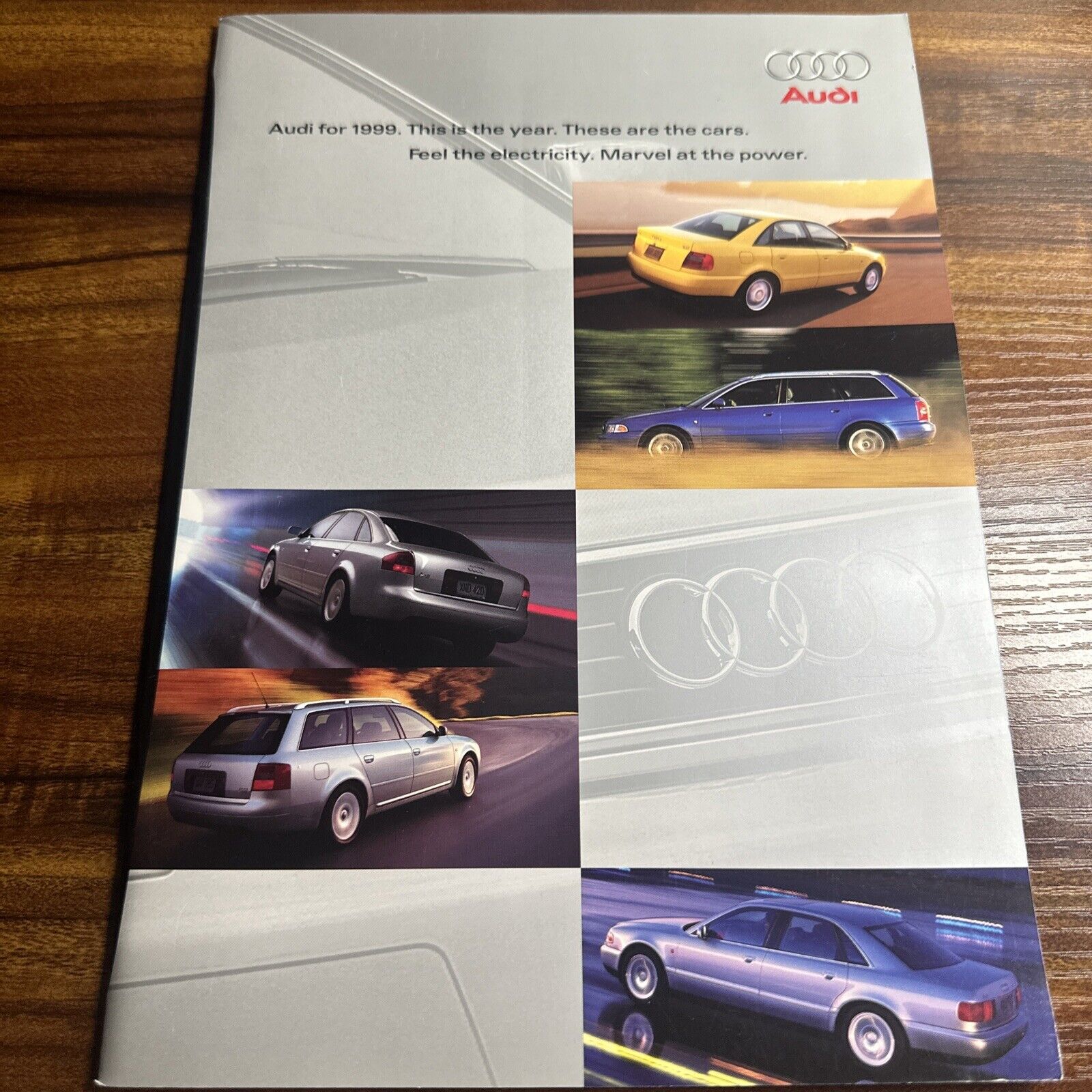 1999 Audi 36-page Original Car Sales Brochure - A4 A6 A8 quattro avant