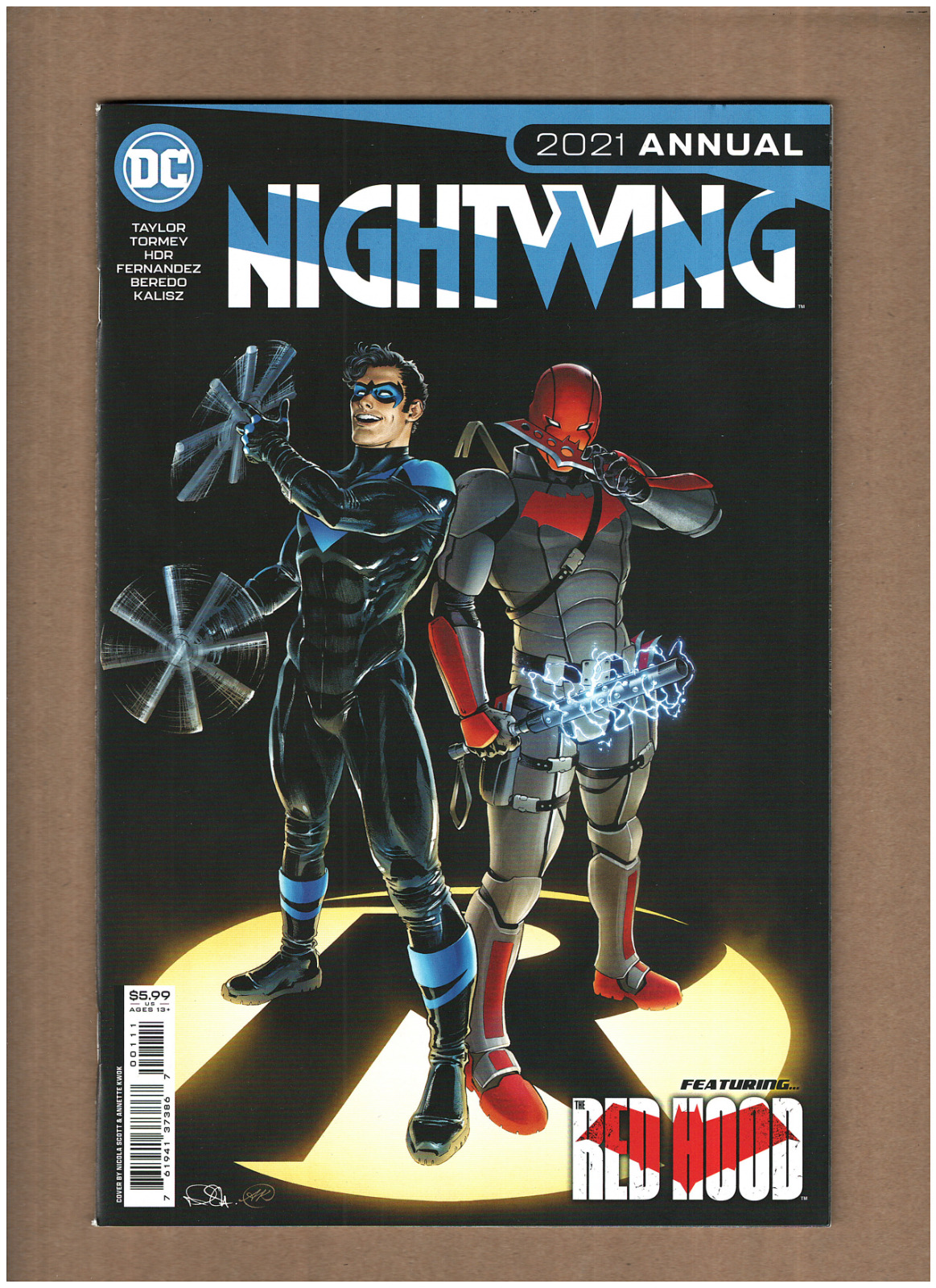 Nightwing 2021 Annual DC Comics Dick Grayson RED HOOD APP. VF/NM 9.0