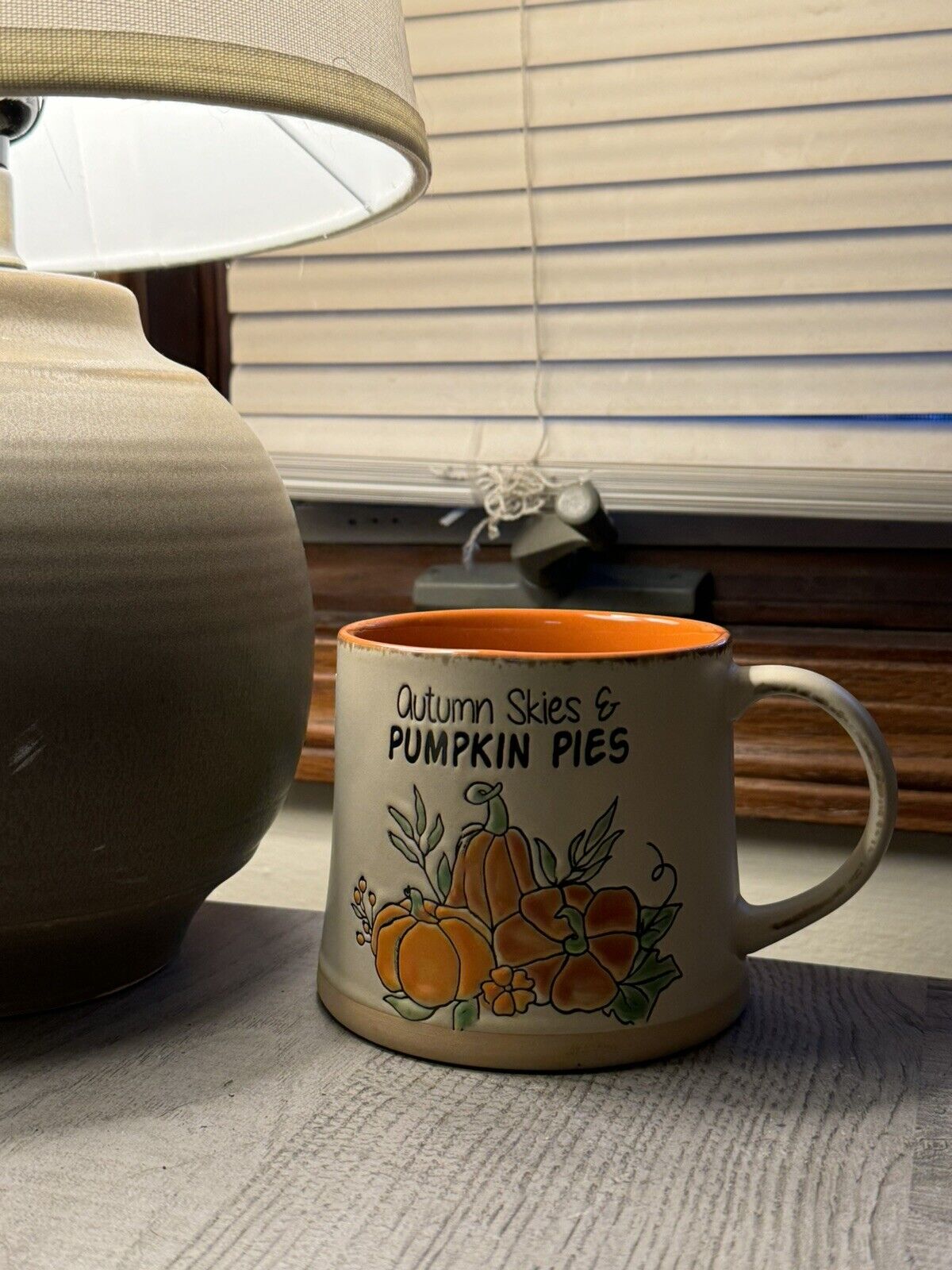 Spectrum Designz “Autumn Skies & Pumpkin Pies” Coffee Cup/Mug L@@K