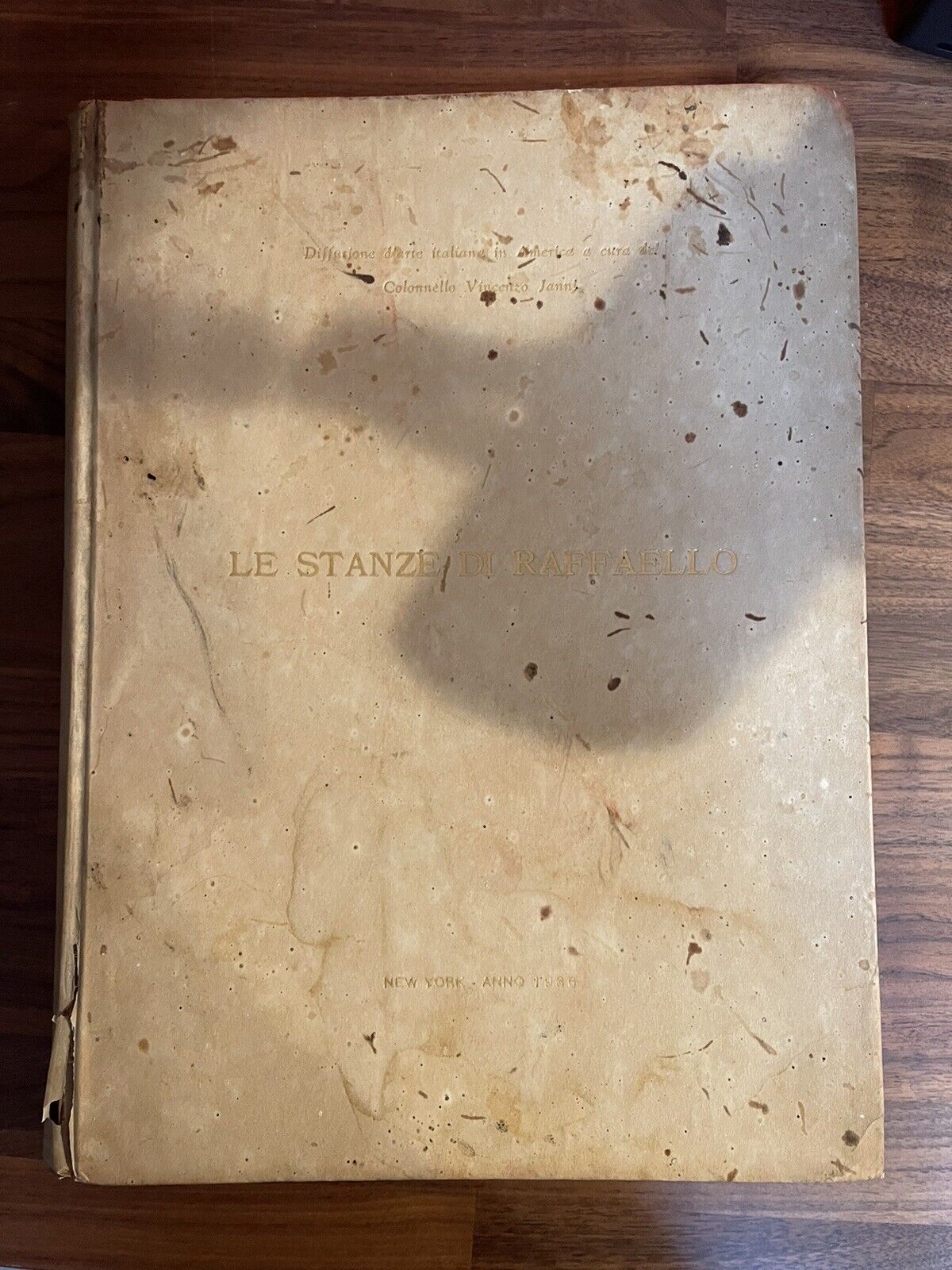 LE STANZE DI RAFFAELLO ( New York 1936 ) No. 1906/2000 Antique Book Rare