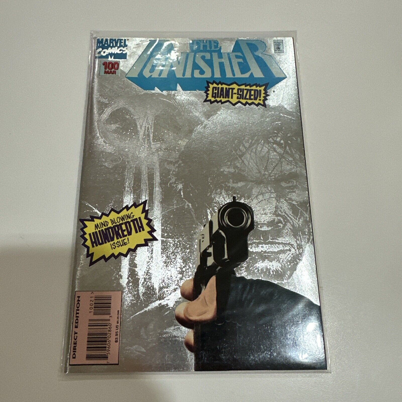 Marvel Comics The Punisher Giant Sized 100 Modern Age March 1995 Comic Book
