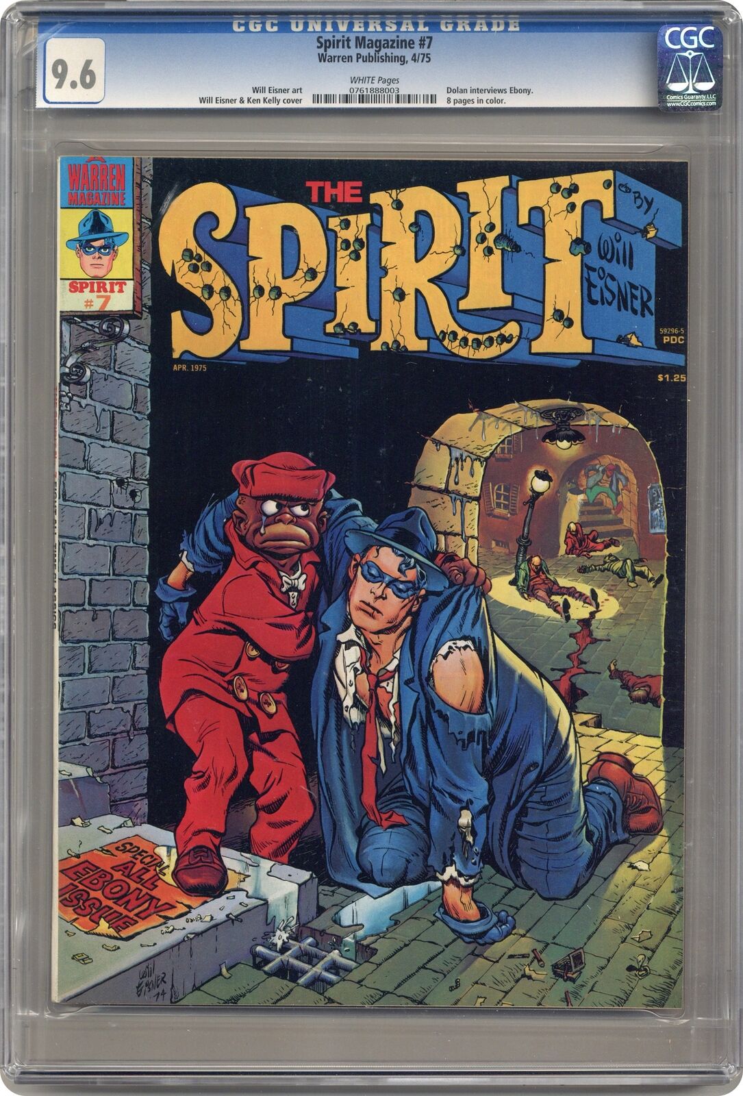Spirit #7 CGC 9.6 1975 0761888003