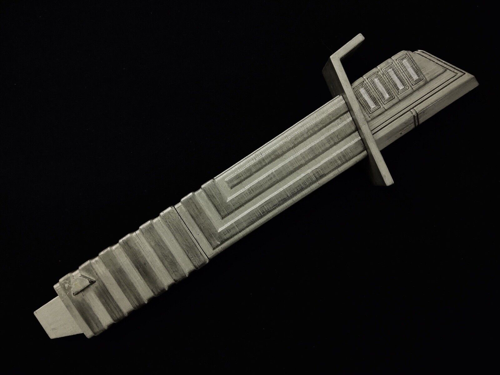 Pre Vizsla's Mandalorian Darksaber Hilt Replica Prop (3D Printed) (Cosplay)