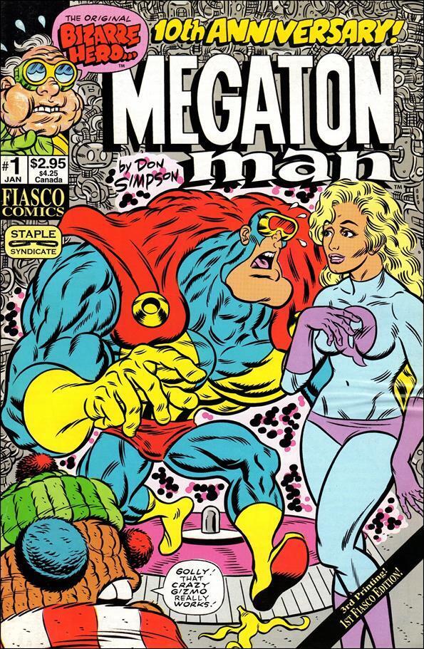 Megaton Man #1 (3rd) VF/NM; Fiasco | Don Simpson - we combine shipping