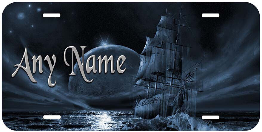 Ghost Ship Personalized Novelty Car Tag License Plate