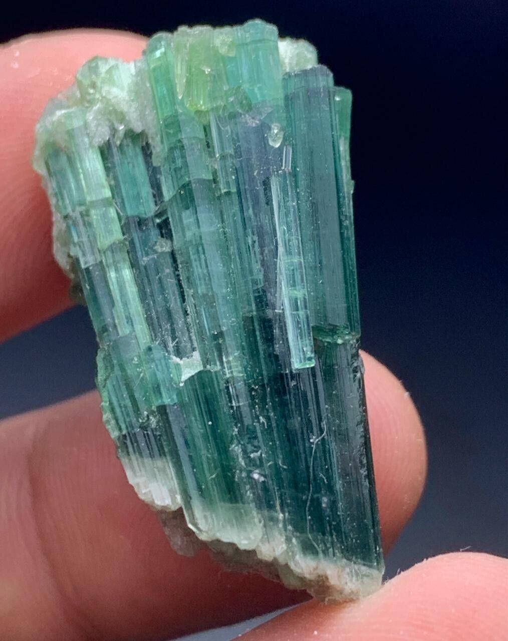 51 CTS  Absolutely Beautiful Tourmaline Crystal Bunch From Afghanistan