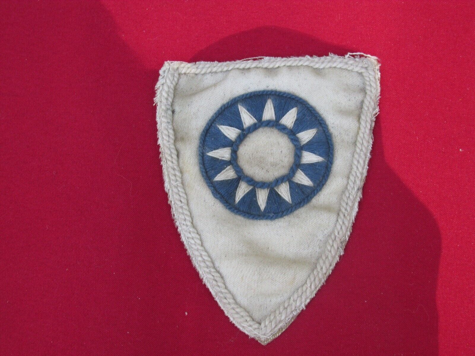 WW 2 SCARCE Nationalist Chinese Air Force patch Logistical Command Training