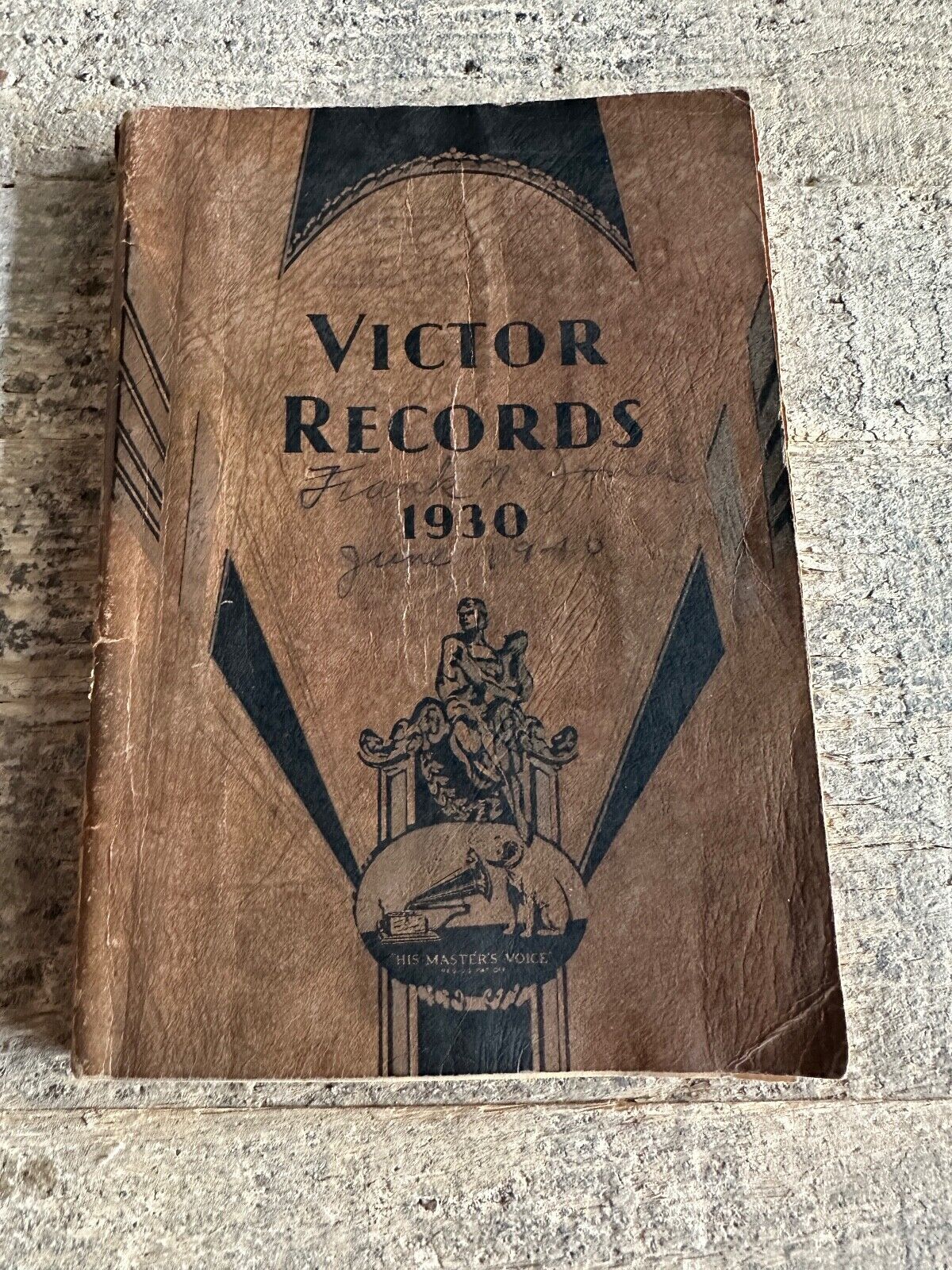 1930 Victor Victrola Phonograph Records Catalog With Biographical Material Notes