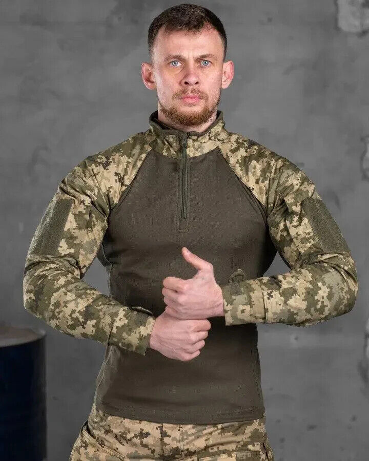 Tactical shirt ubax pixel, combat shirt pixel, shirt pixel, ubax pixel ZS Ukrain