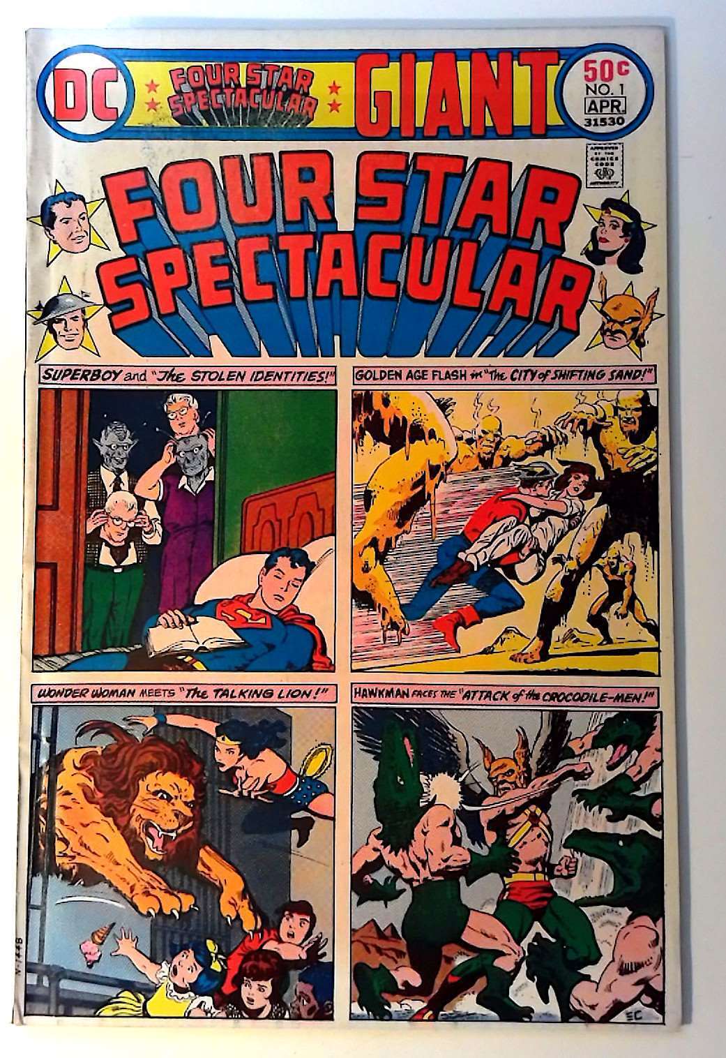Four Star Spectacular #1 DC Comics (1976) VG/FN 1st Print Comic Book
