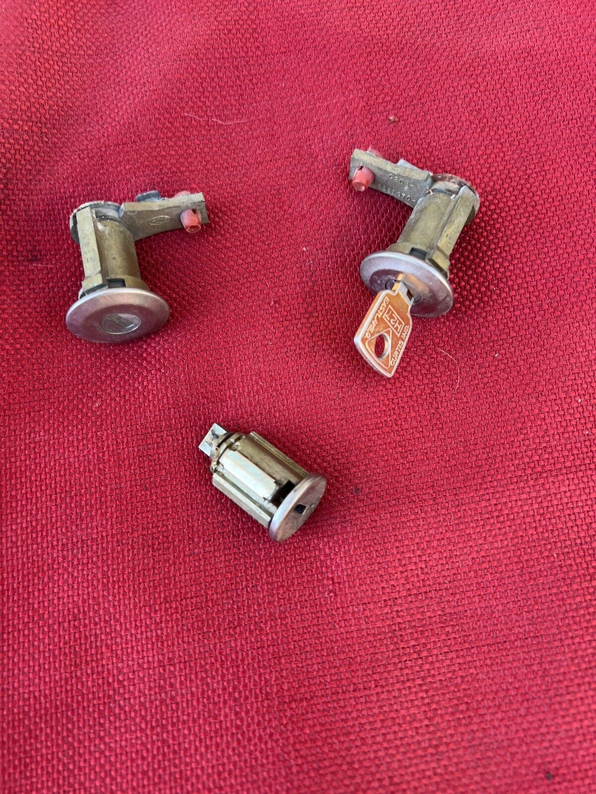 1964-1965 Lincoln Continental Ignition & Door Lock Cylinder And Key