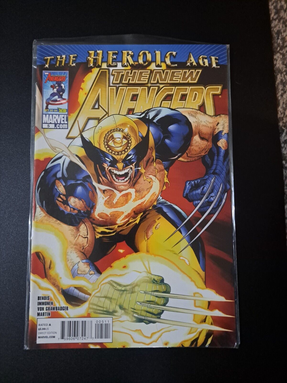 The Heroic Age The New Avengers #5 Year 2010 VF-NM