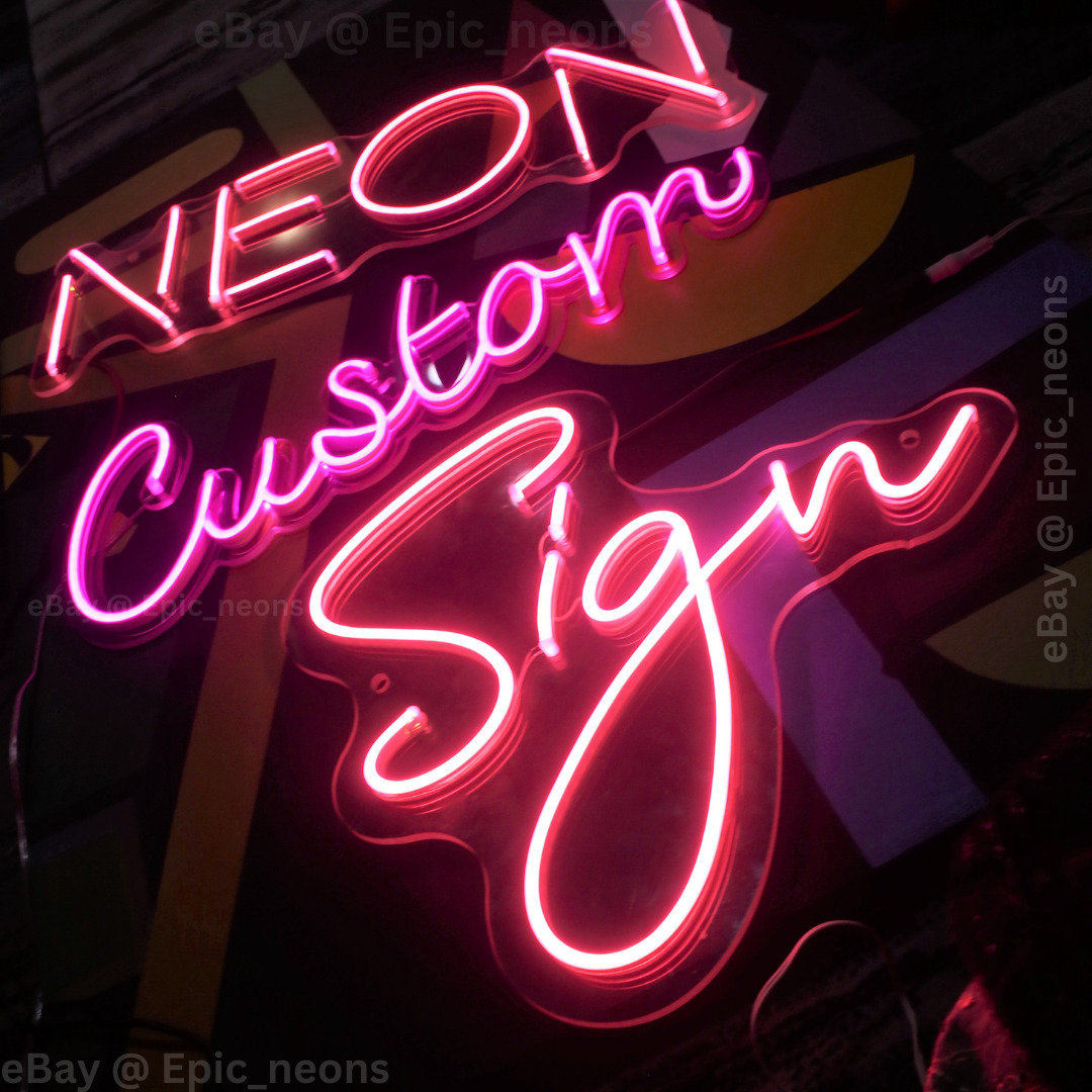 Personalized Custom Neon Sign LED Custom Led Sign Business Logo Acrylic Signs