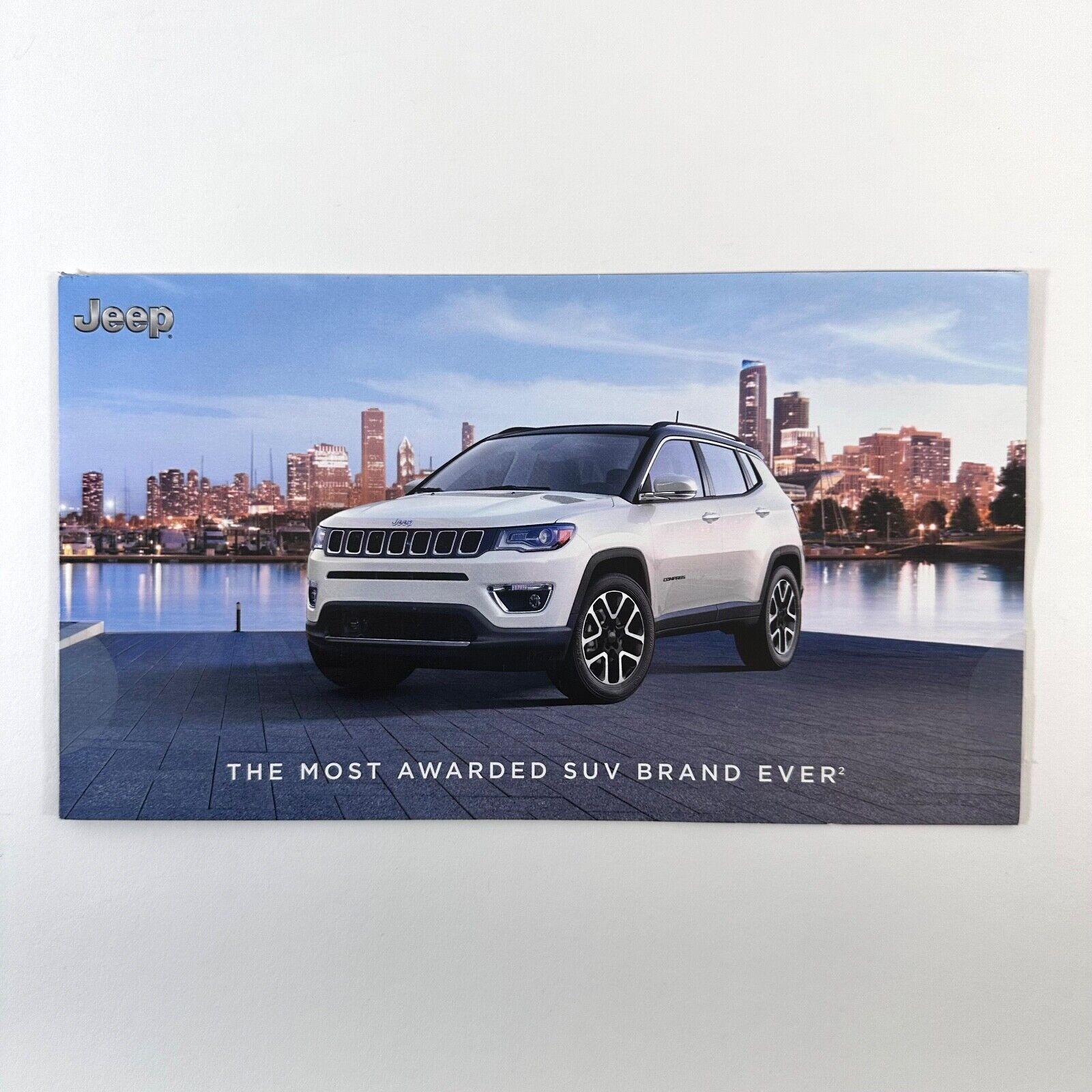 2017 All-New Jeep Compass Sales Sheet Advertising Brochure Literature