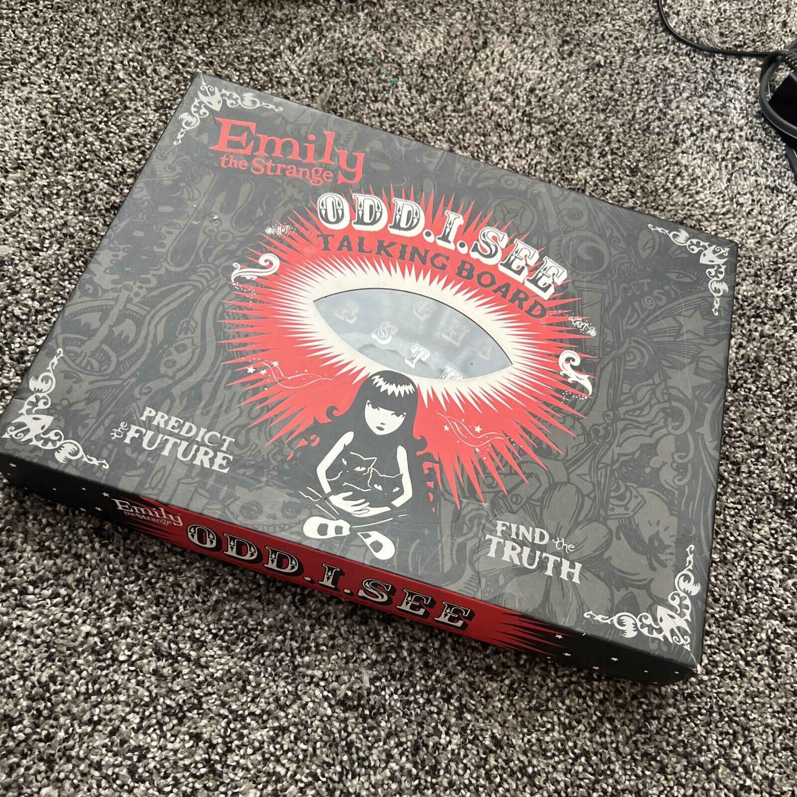 Emily the Strange ODD I SEE Ouija Board Does Not Come With Novel