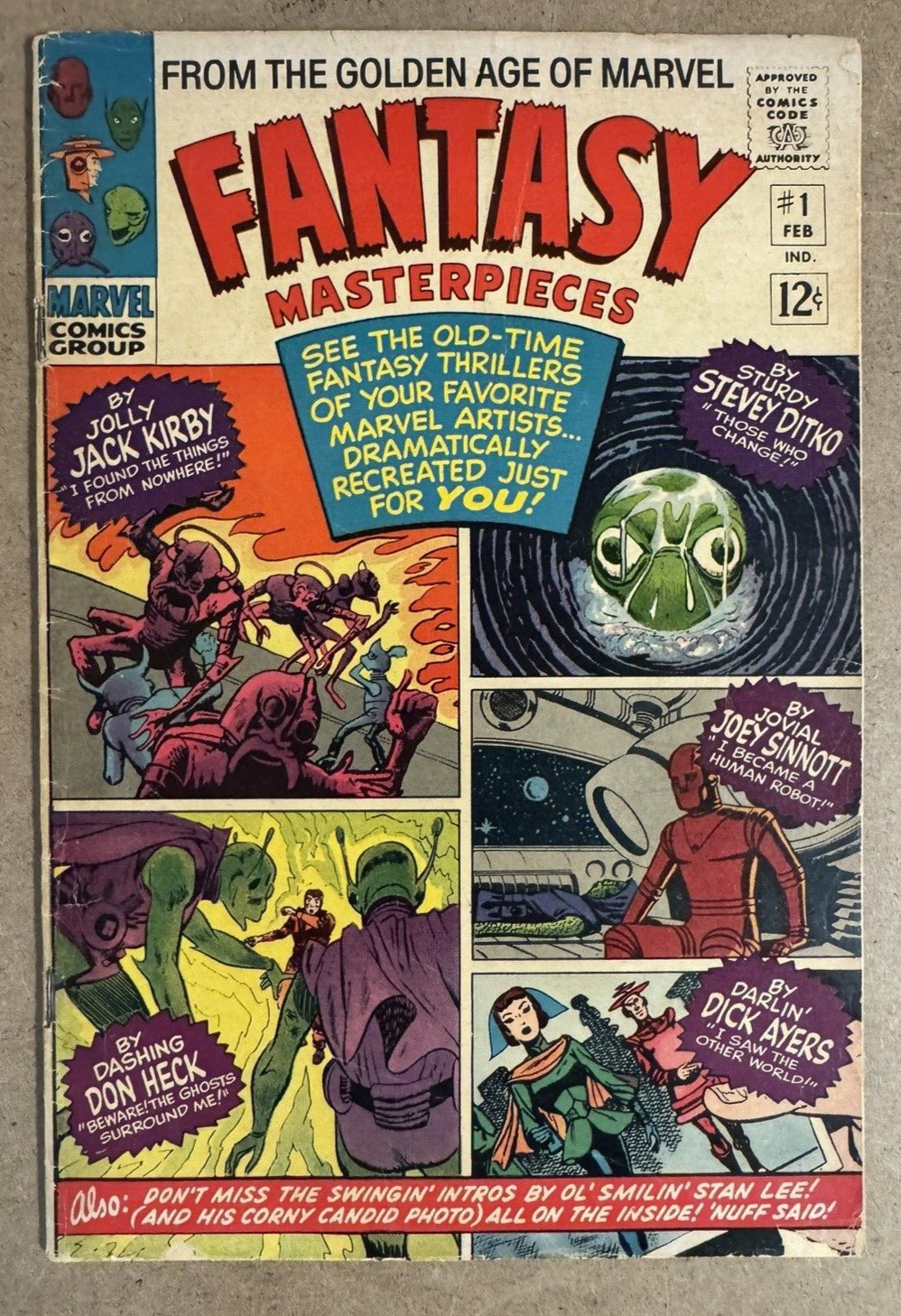 Fantasy Masterpieces #1 - Feb 1966 - Vol.1 - Minor Key - (499A)