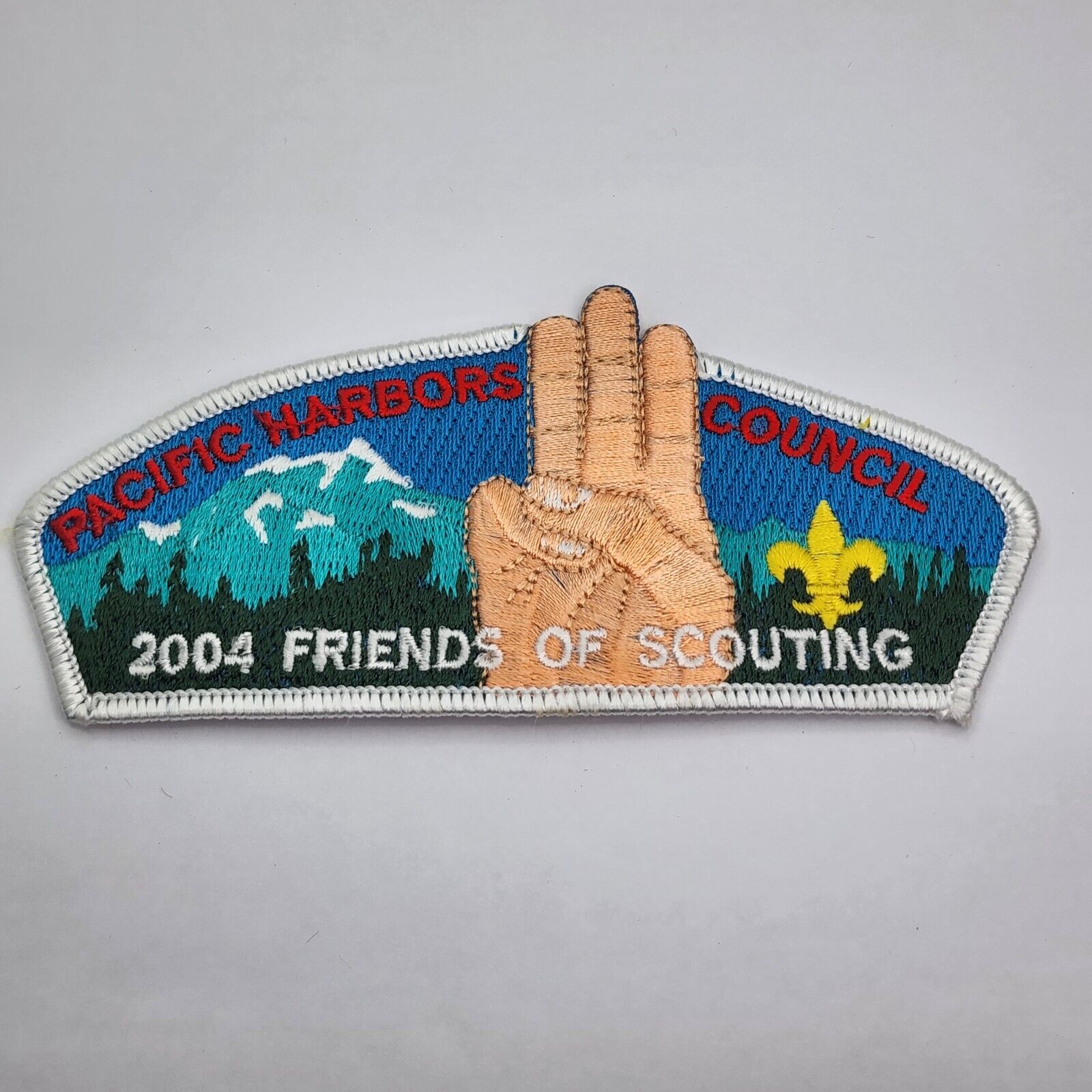 Pacific Harbors Council 2004 Friends Of Scouting Shoulder Patch Boy Scouts NEW