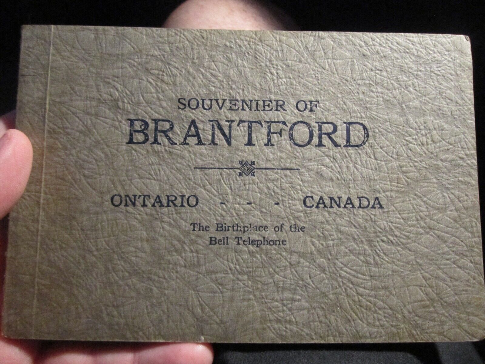 VINTAGE BRANTFORD ONTARIO CANADA ENGRAVINGS IN BOOKLET BBA40