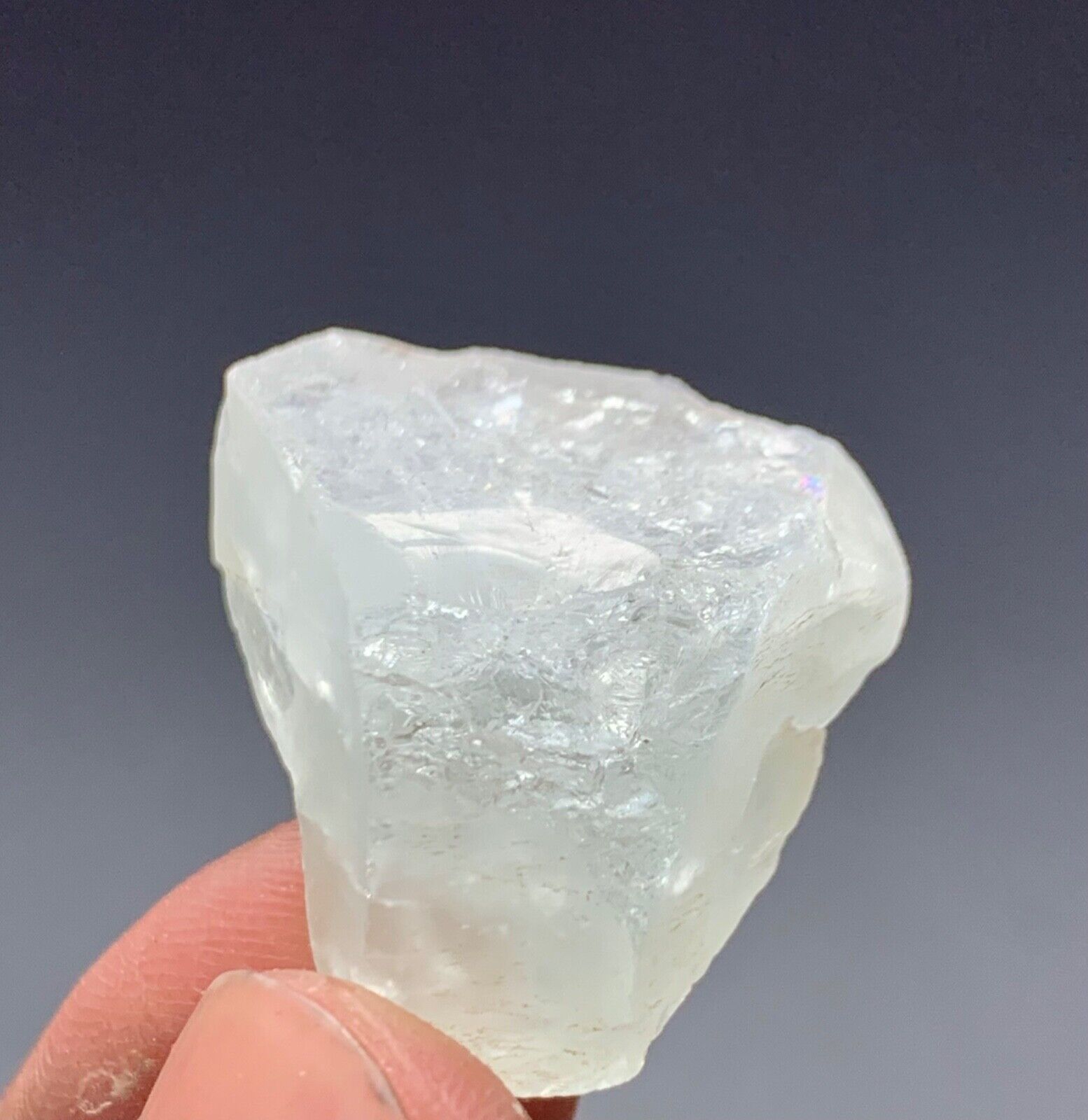 64 Cts Beautiful Terminated Aquamarine Crystal From SkarduPakistan