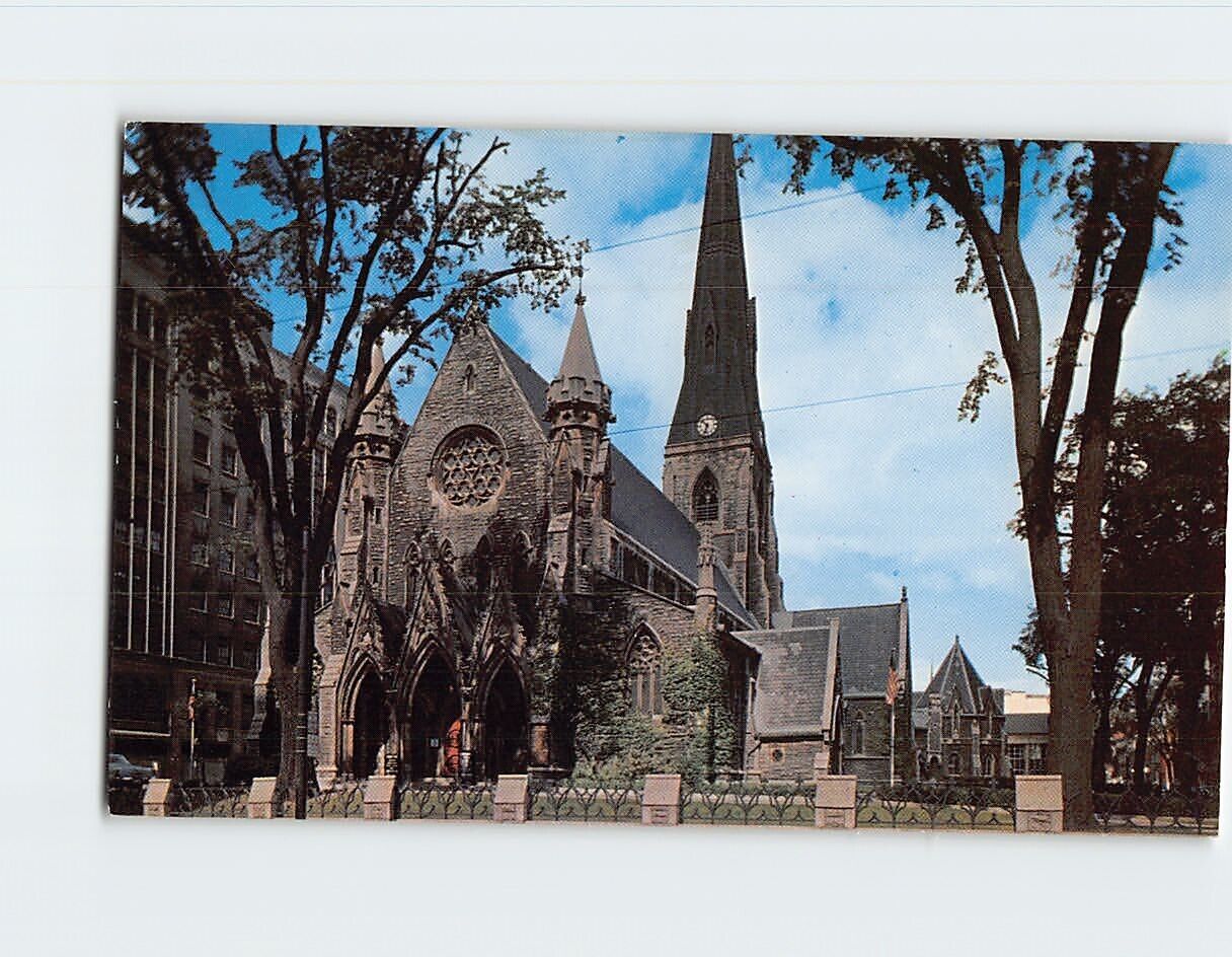 Postcard Christ Church Cathedral Montreal Canada