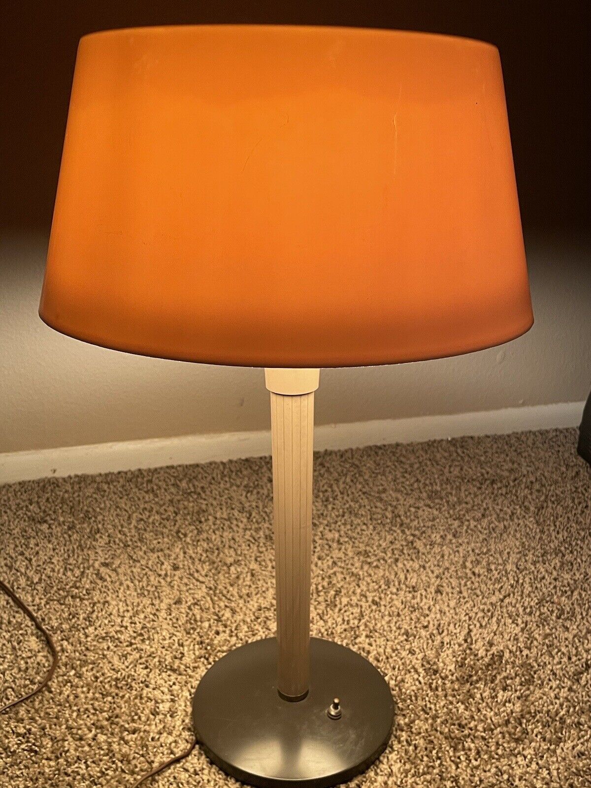MID CENTURY GERALD THURSTON LIGHTOLIER TABLE LAMP ATOMIC 1960'S