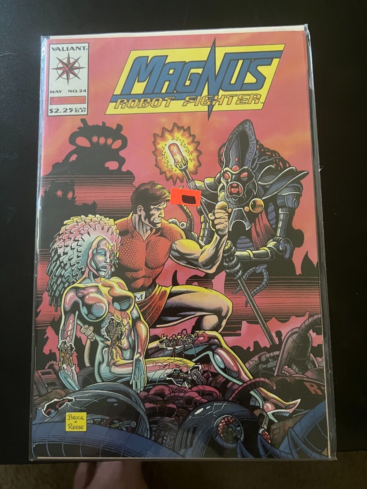 Lot of 4 Valiant Comics Magnus: Robot Fighter #24, 26,30, 31 circa 1993
