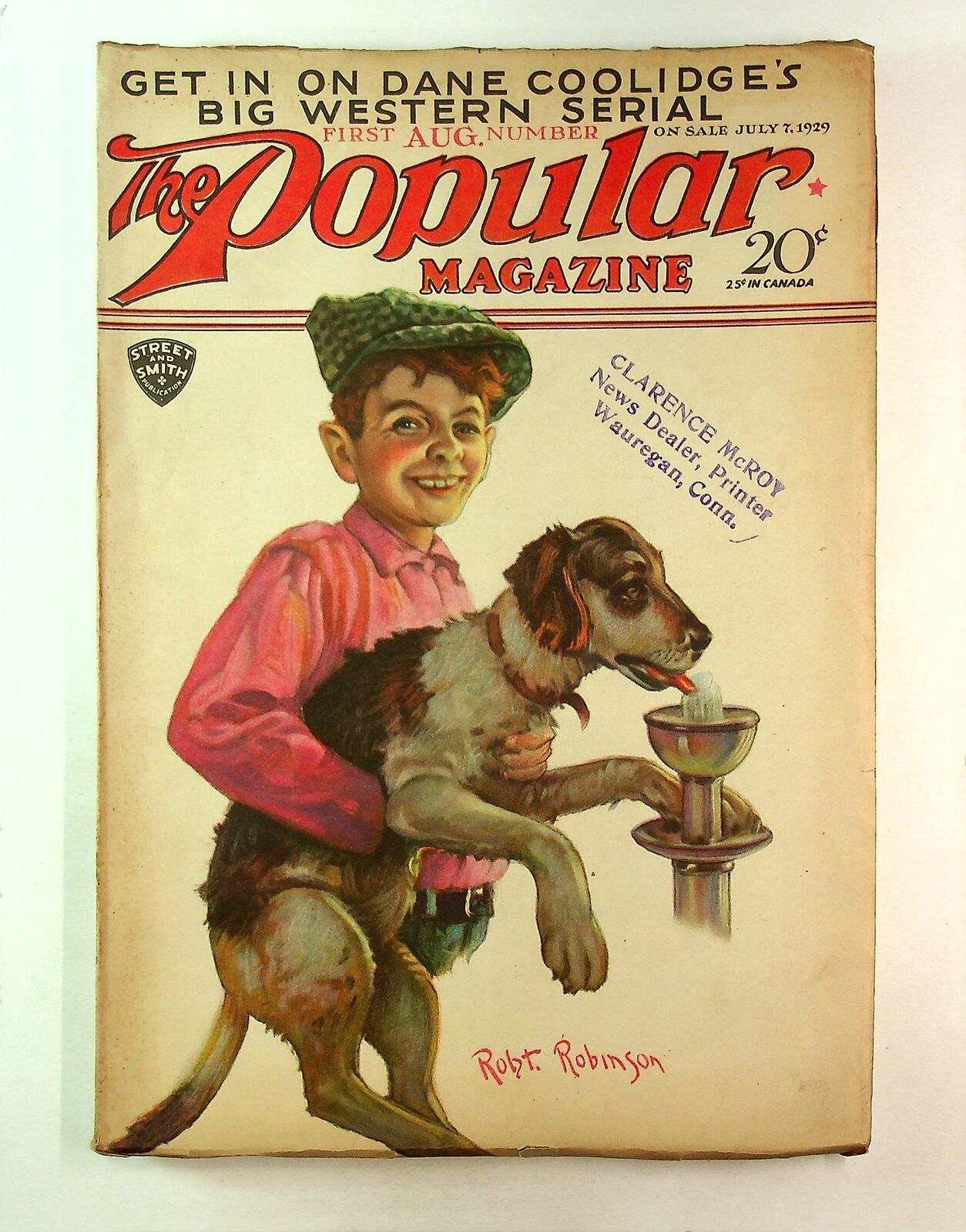 Popular Magazine Pulp Aug 1 1929 Vol. 96 #4 VG