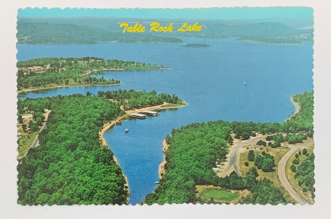 Scenic View of Table Rock Lake In the Ozarks Missouri Postcard Unposted