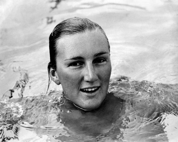 Australian Swimmer Lorraine Crapp Melbourne 1956 Olympics Photo